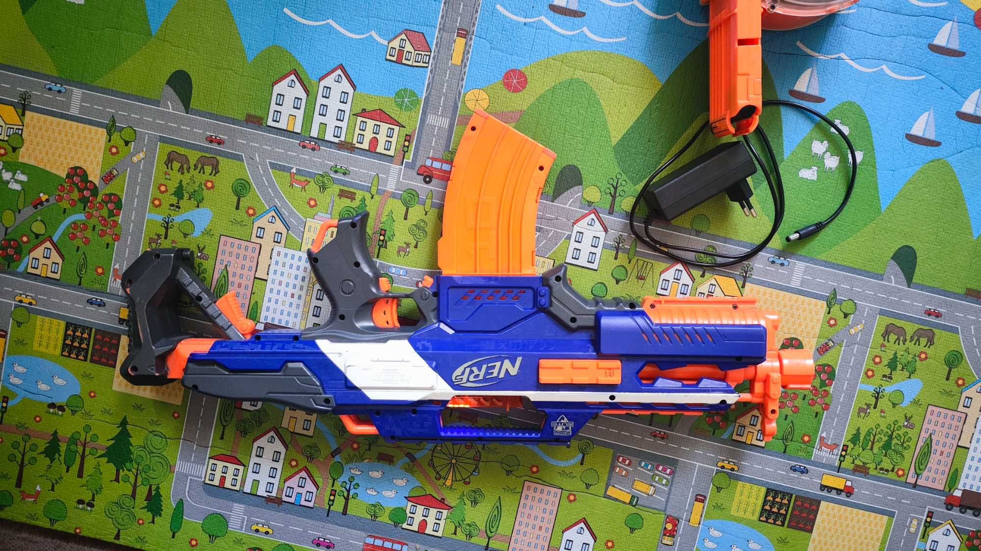 Nerf elit автомат на аккумуляторі