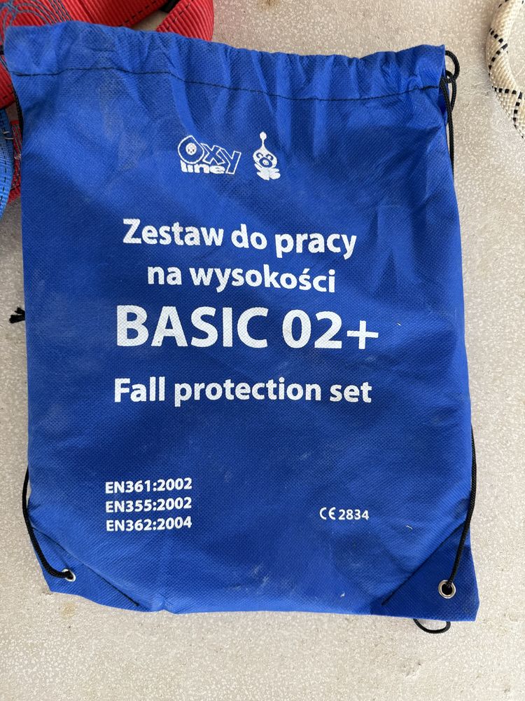 Zestaw do pracy na wysokosci, oxyline basic 02+