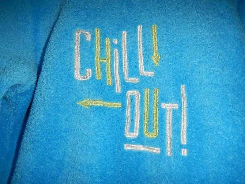 Пухнаста флісова піжамна кофта chill out p.10-11років (140-146см)