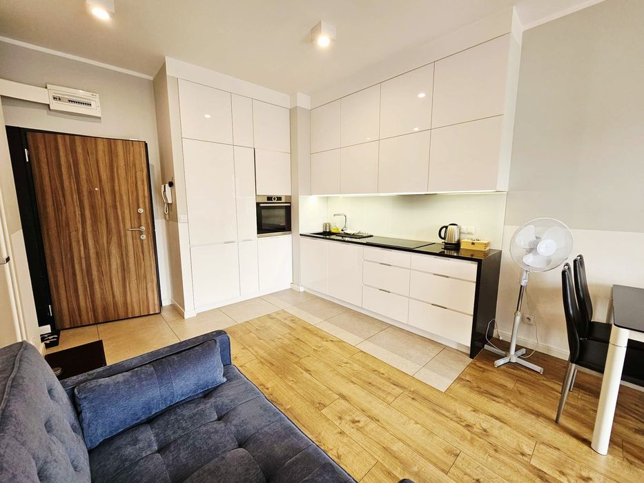 nocleg na dobę apartament Żoliborz artystyczny 42m tanio full wyp