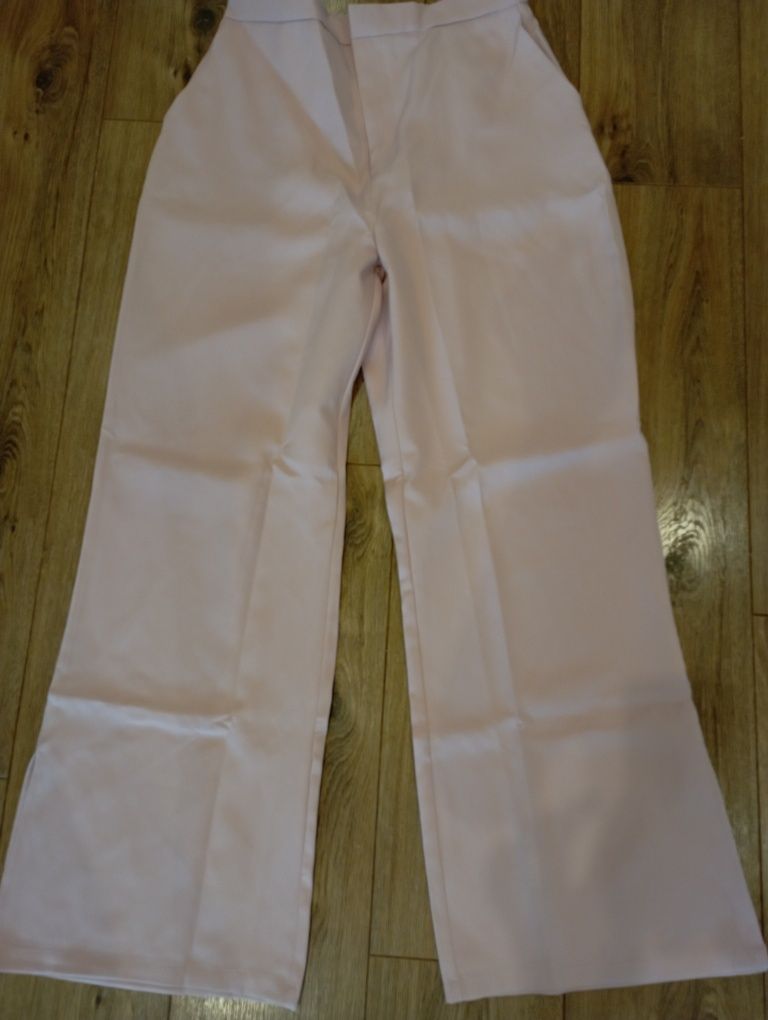 Materiałowe spodnie rozmiar 42 in the style