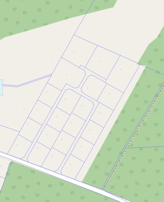 Działka budowlana w Rachcinie gmina Bobrowniki