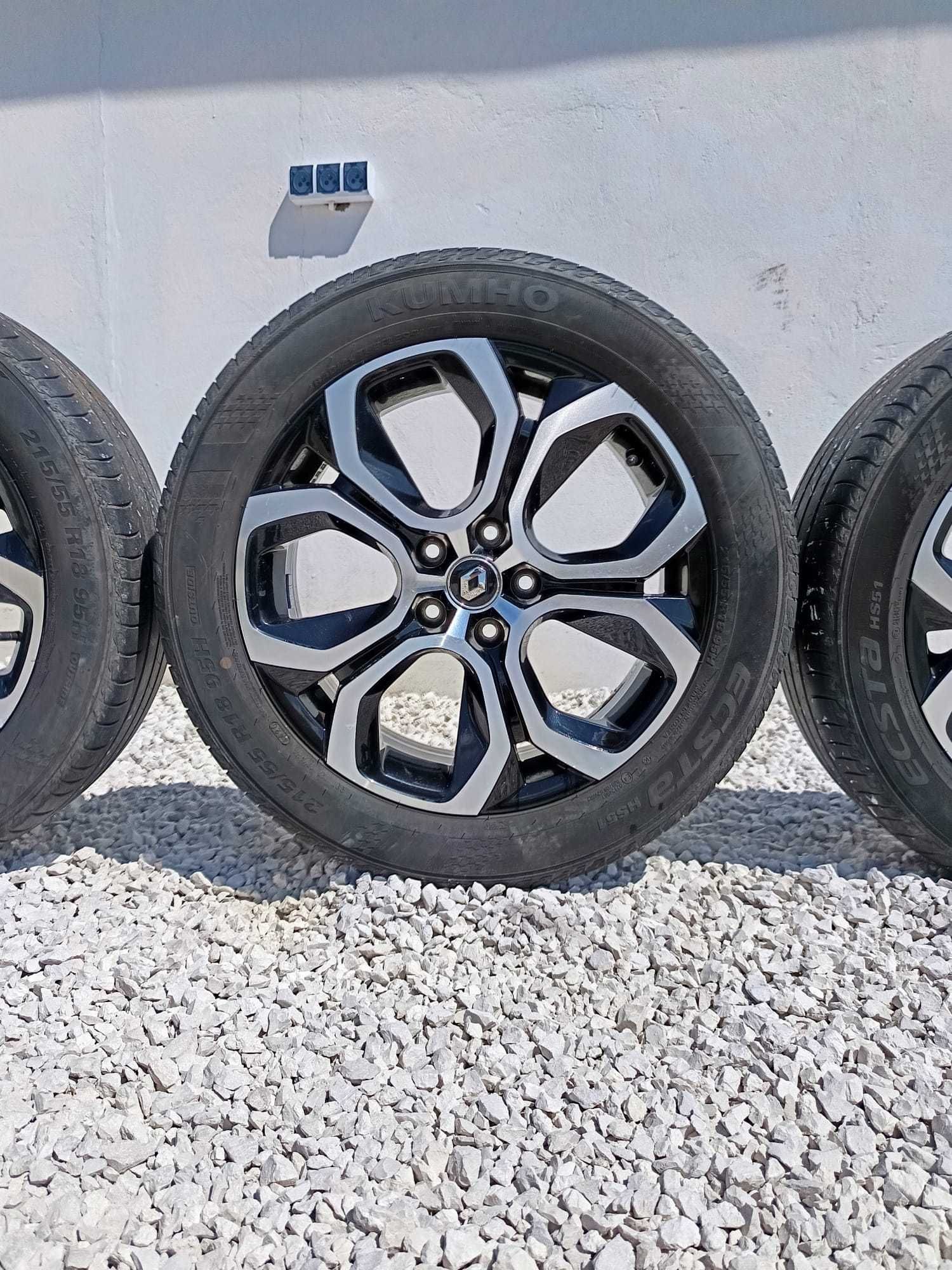 Alufelgi 18" 5x114.3 Renault Captur Arcana Scenic Talisman Megane