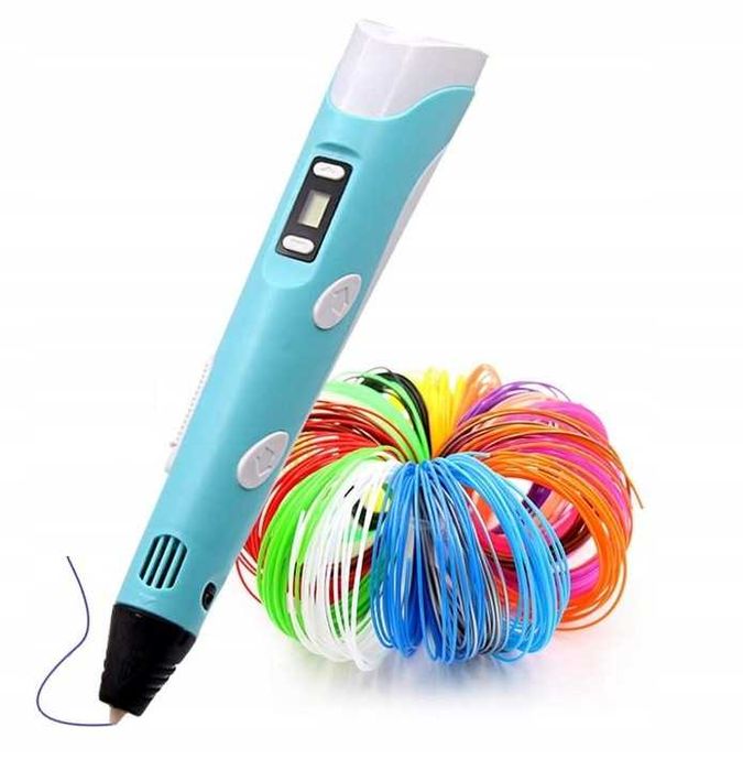 DŁUGOPIS 3D DRUKARKA 3d pen + wkłady 110 metrów