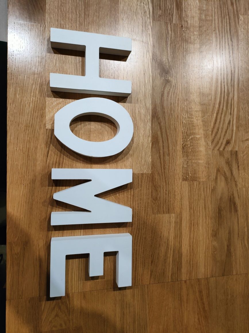Literki drewniane "HOME"