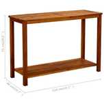 Ogrodowy stolik konsolowy110x40x75, lite drewno akacjowe VidaXL
