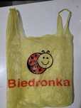 Reklamówka BIEDRONKA stary typ logo 1995 - 2000 kultowa