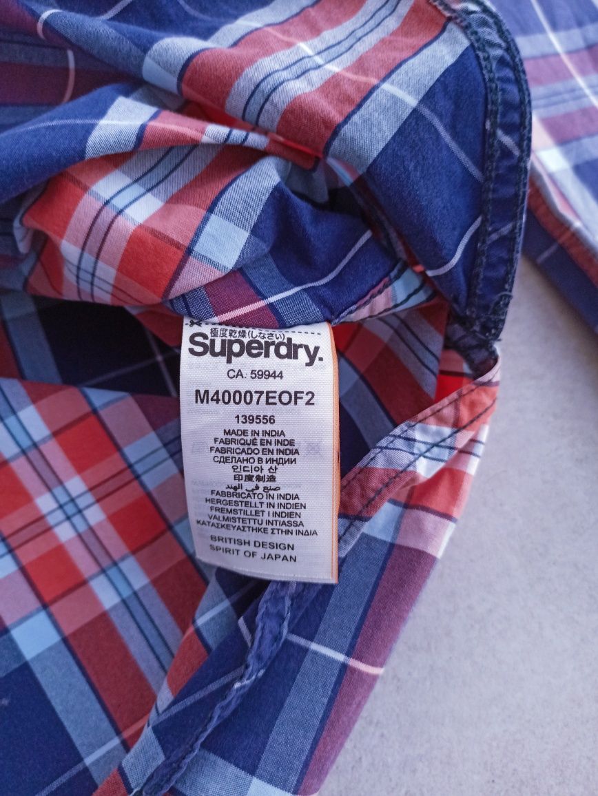 Superdry  Super Dry  oryginalna koszula  rozmiar  L, M