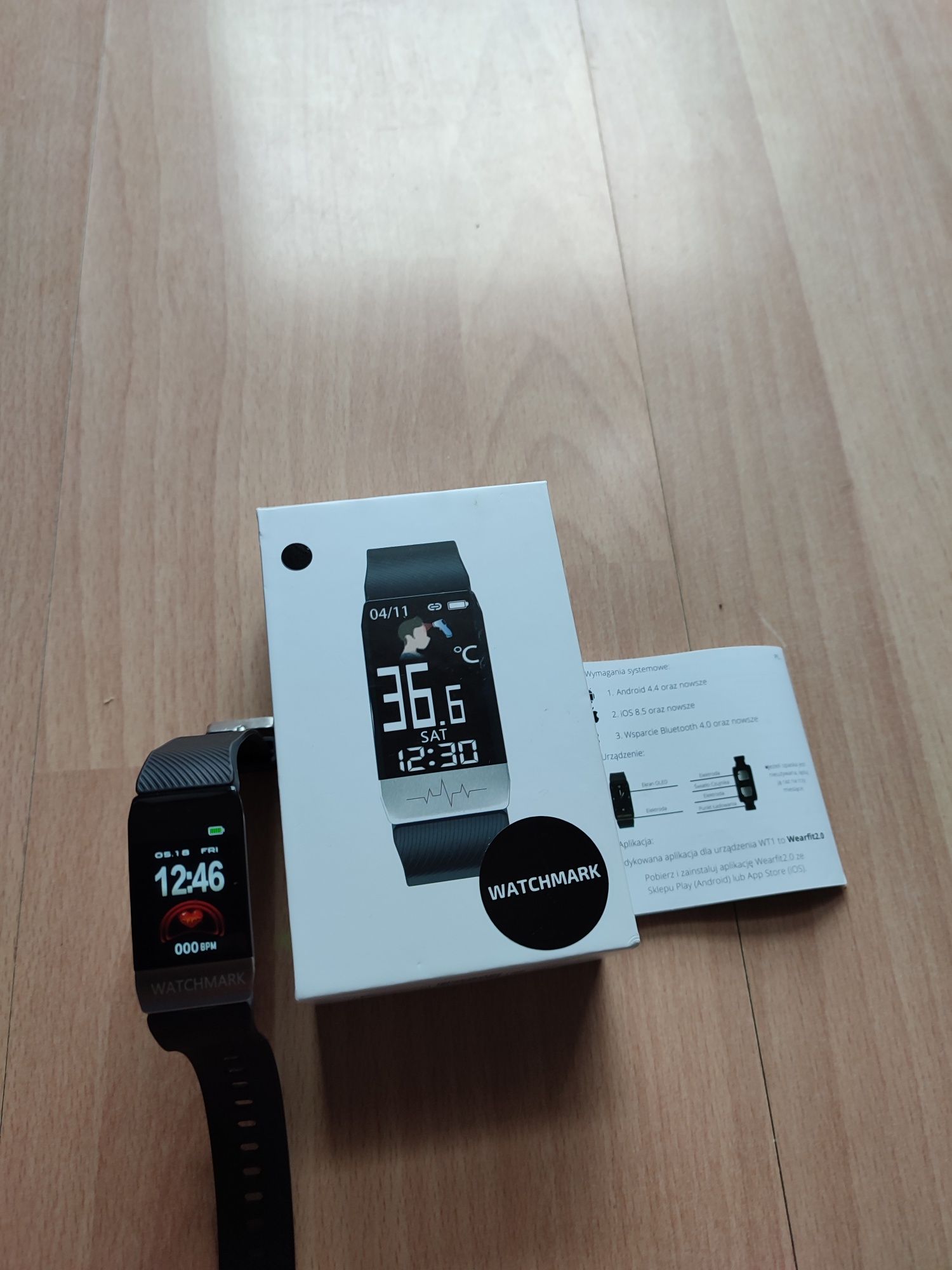 Opaska sportowa smartband Watchmark WT1