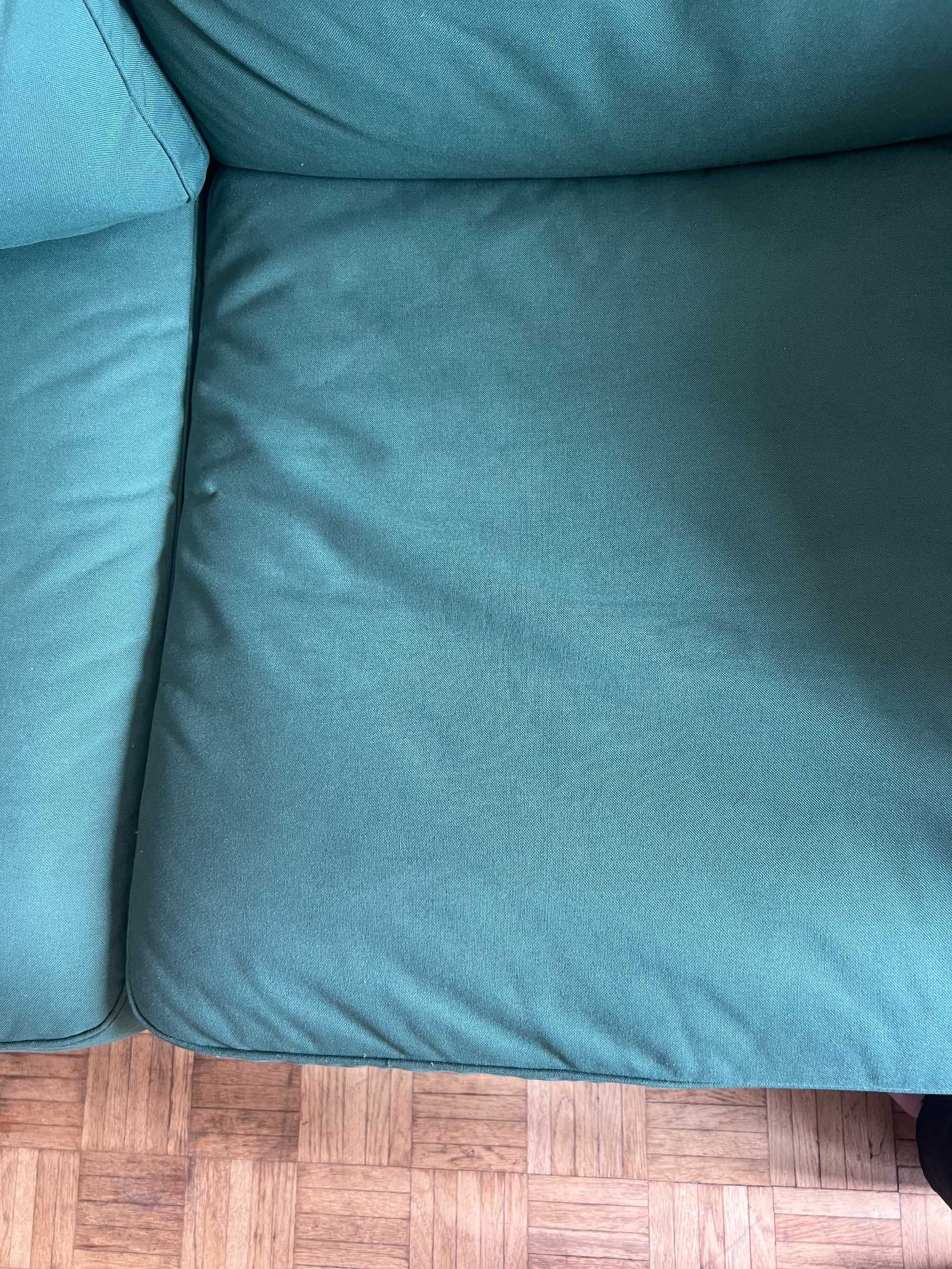 Kanapa sofa IKEA Parup dwuosobowa zielona