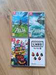 Zestaw 4 gier na konsole Nintendo Switch Stan BDB !!!