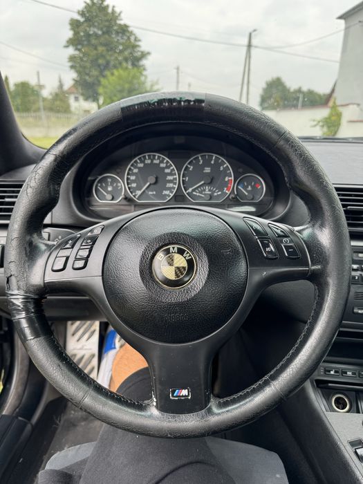 Kierownica mpakiet bmw e46 multifunkcja poduszka oryginalna
