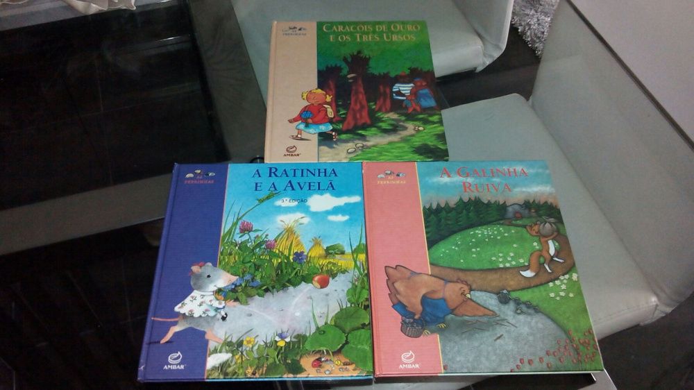 3 livros colecao nova as pedrinhas da ambar