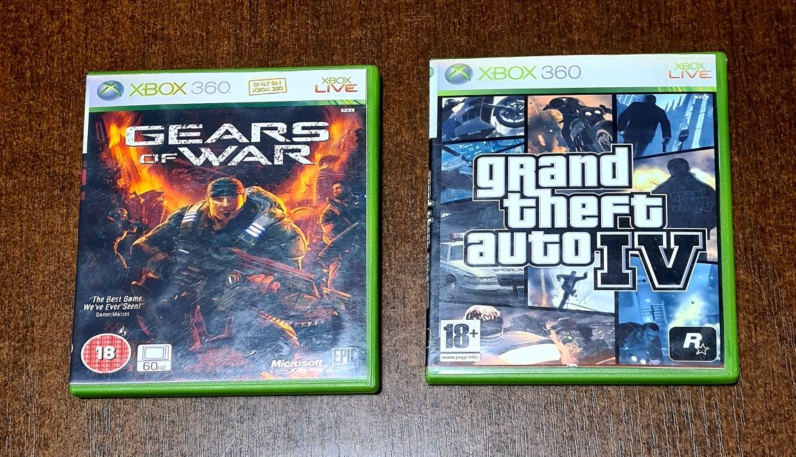 XBOX 360 Gears of War, Grand theft auto