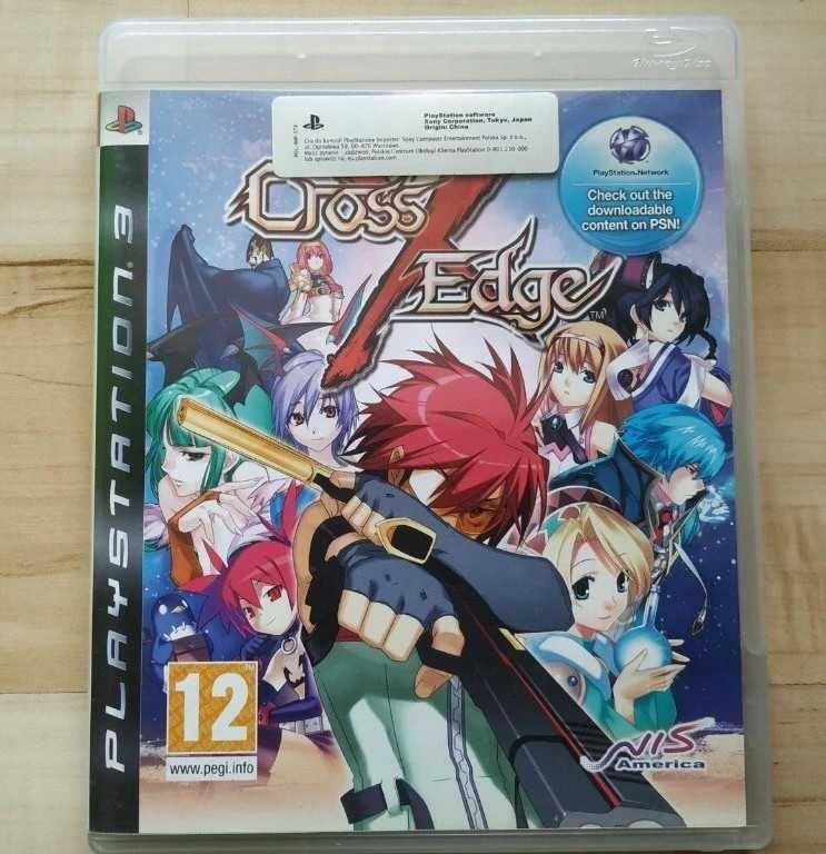 Cross Edge PS3 / Stan Bardzo Dobry / Komplet 3xA / Unikat