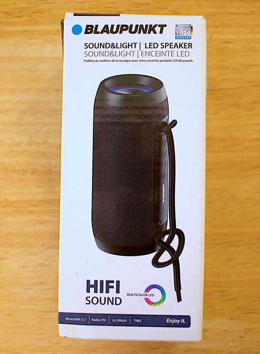 BLAUPUNKT Bluetooth Coluna Sound&Light