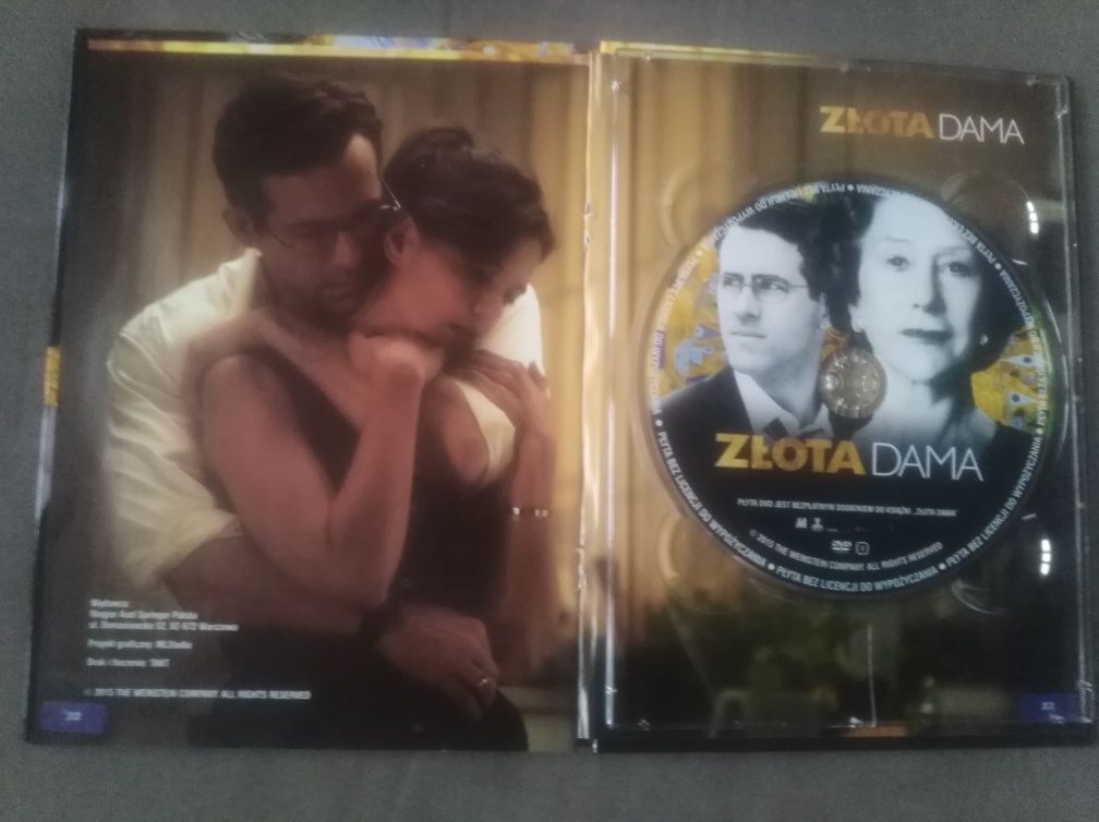 Złota Dama Helen Mirren DVD