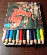 Цветные карандаши FRIENDSHIP 12 шт.