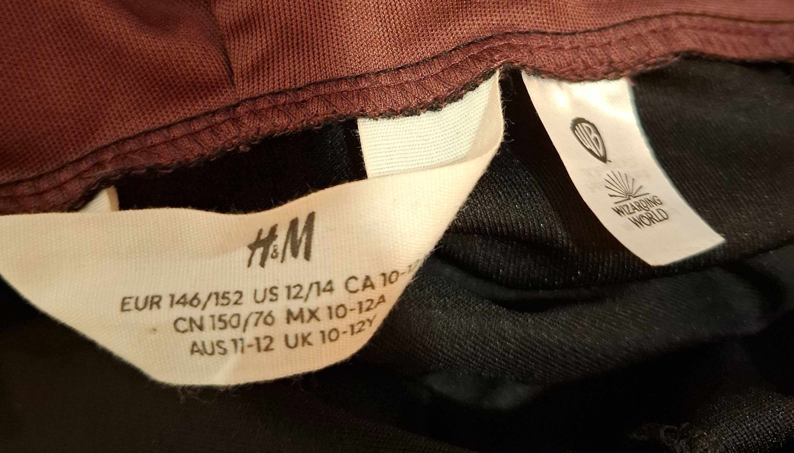 Strój Kostium Przebranie Hermiona Harry Potter Sukienka H&M 146-152