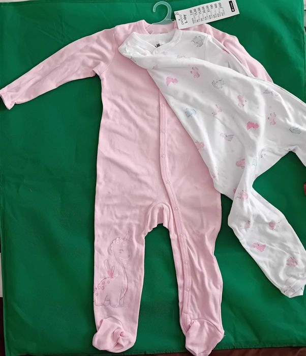 Pajacyki / Śpiochy zestaw 2 pack Nowe