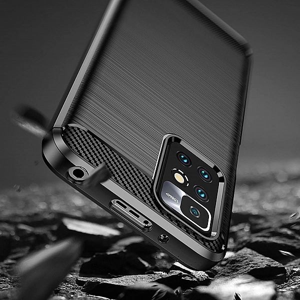 Etui Tpucarbon + Szkło Hartowane do Xiaomi Redmi 10