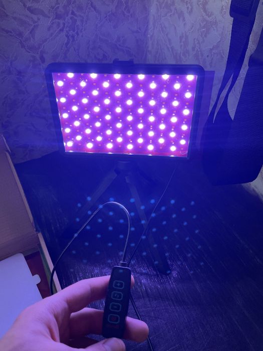 Студійне світло 8 кольорових картриджів