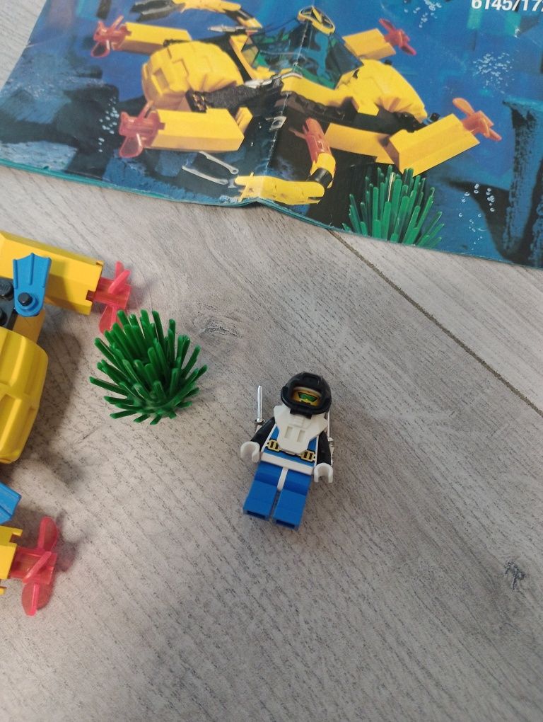 Klocki LEGO Aquazon  6145 pudełko i instrukcja