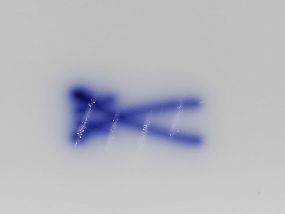 Biała pantera, figurka, proj. Erich Oehme,  Miśnia Meissen