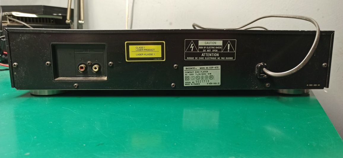 Odtwarzacz CD Sony CDP-470