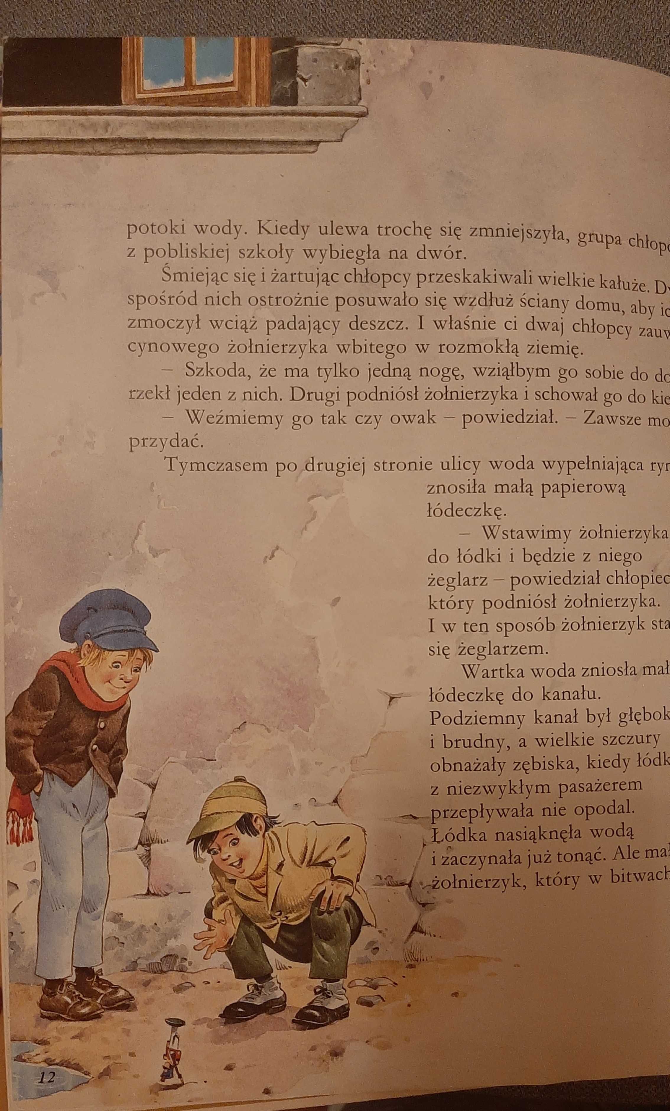 Złota Encyklopedia Bajek Cynowy żołnierzyk i inne bajki Tony Wolf