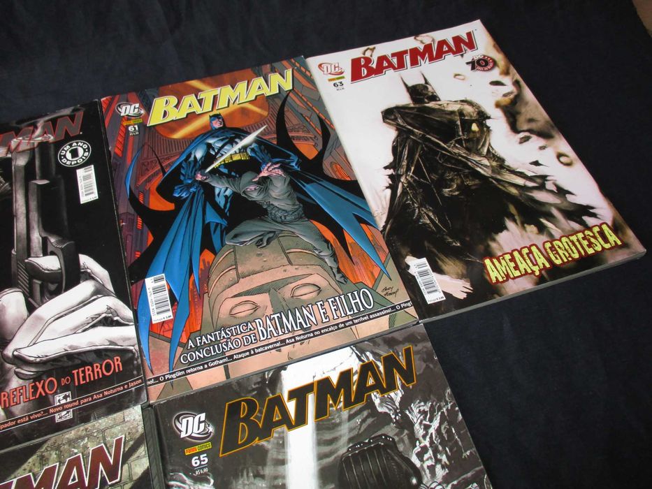 Livros BD Batman DCl Comics Panini 1ª série A4