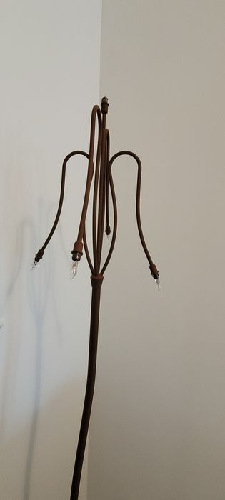 Lampa stojąca retro