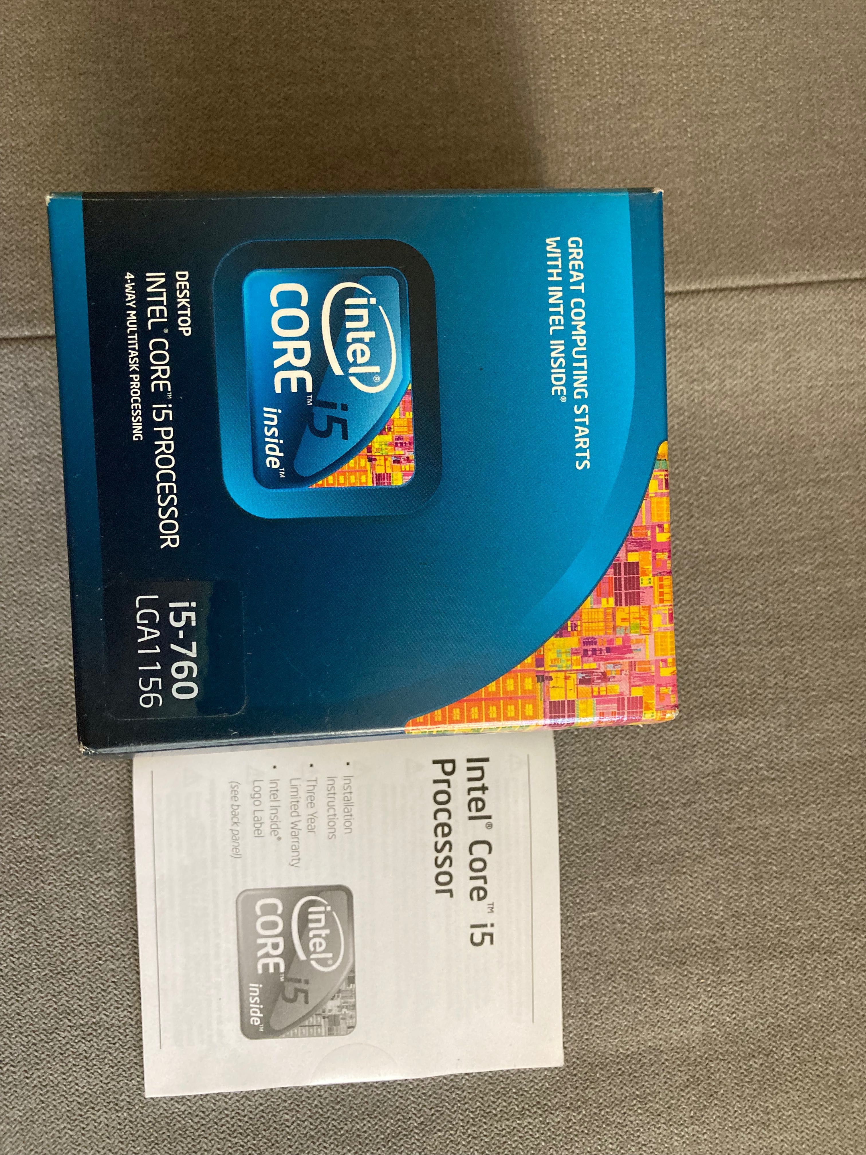 Procesor Intel i5 core 760 lga 1156 box