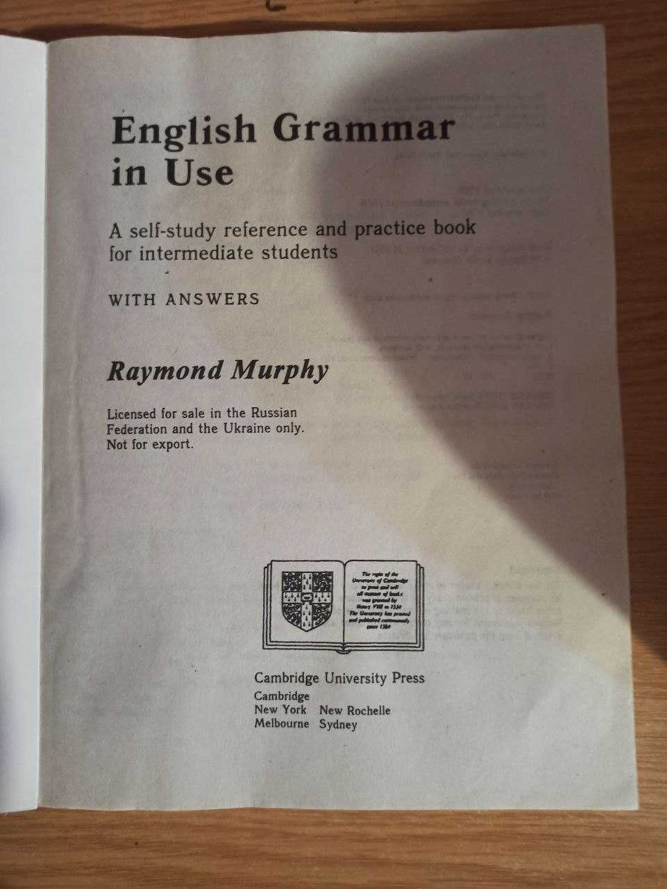 English Grammar In Use Raymond Murphy