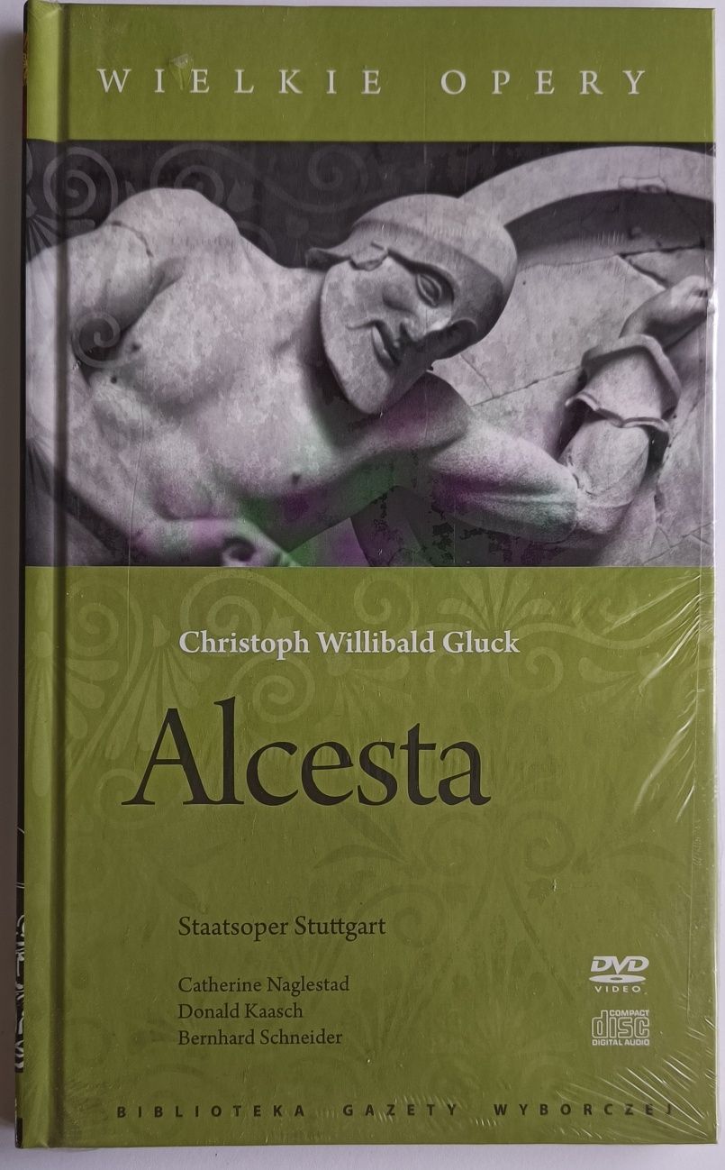 Wielkie Opery Gluck Alcesta CD+DVD 2009r (Nowa)