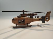Drewniany model - helikopter model A