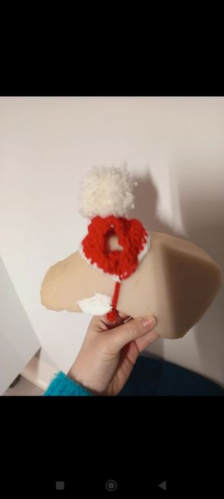 Czapeczka świąteczna dla hobby horse