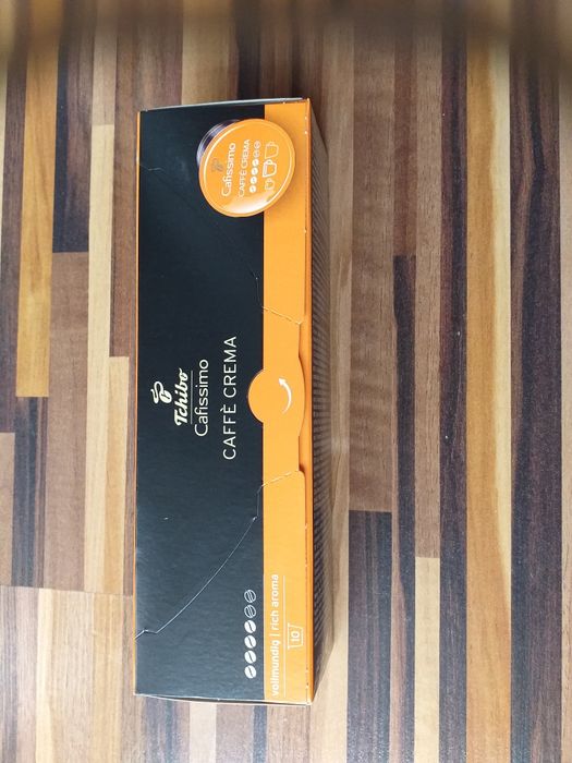 Tchibo Cafissimo Caffe Crema--Kapsułki 2×10 sztuk--Łódź Okazja