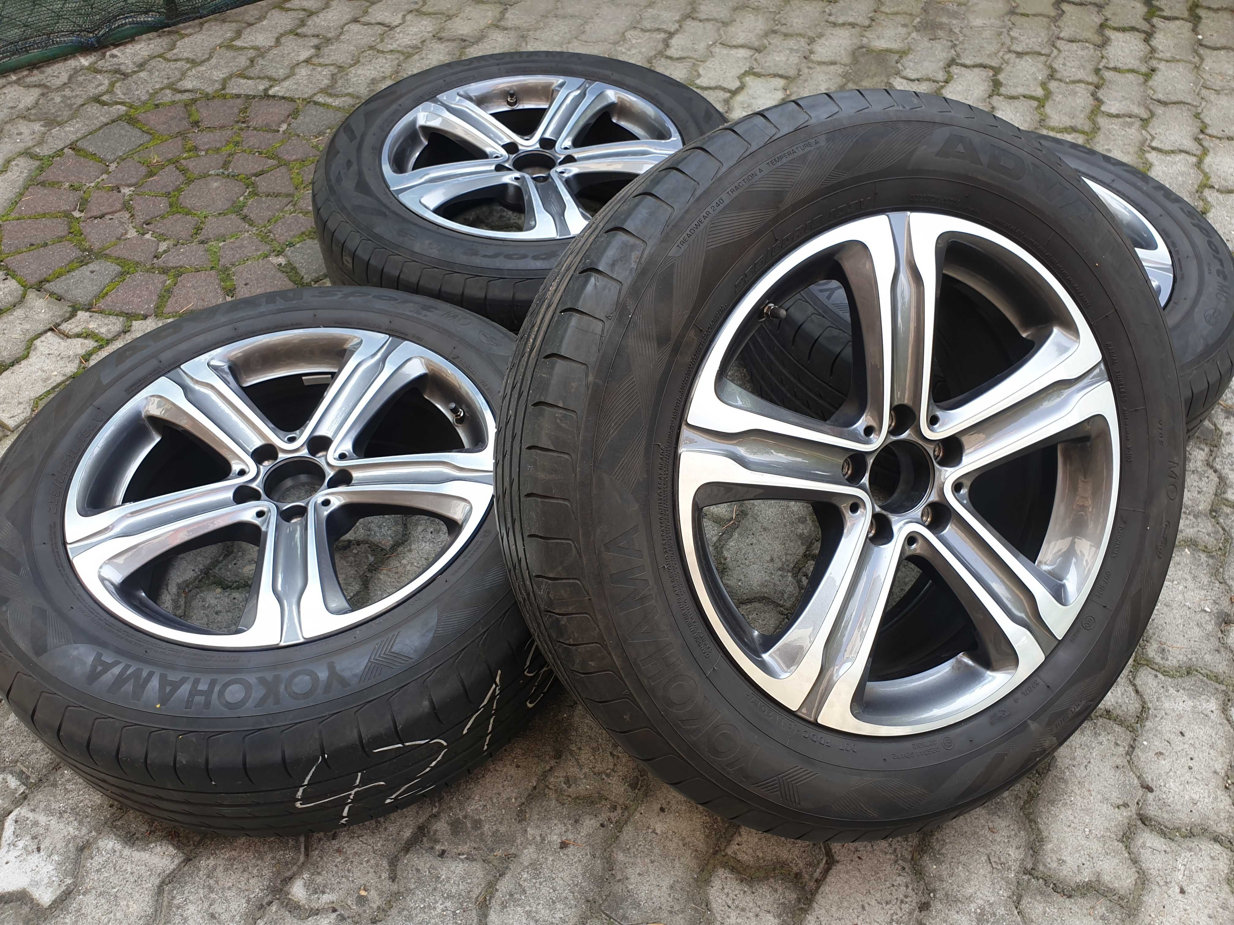 Felgi alu 18" 5x112 Mercedes GLC X253 GLE W167 R ML z czujnikami TPMS