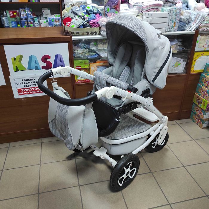 Wózek wielofunkcyjny TIMER głęboko-spacerowy 3w1