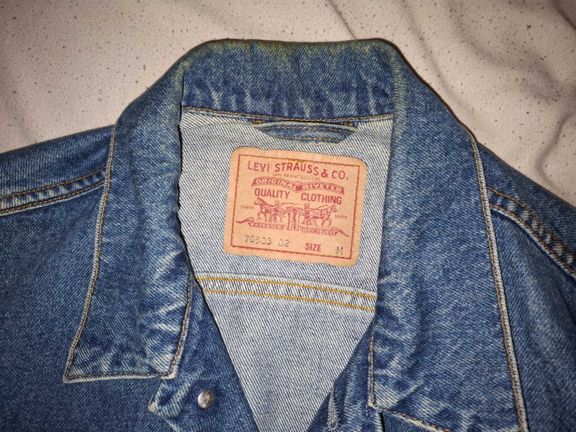 Kurtka Jeansowa Levis M