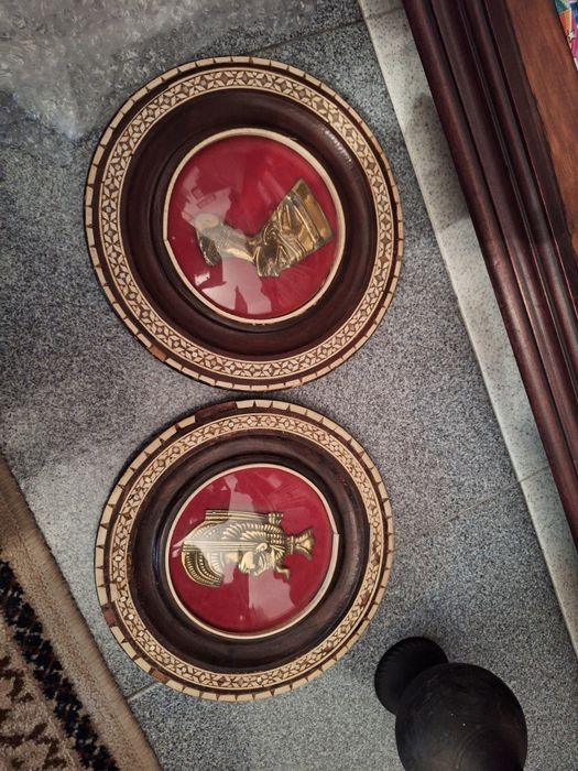 Quadros bronze artesanais vintage