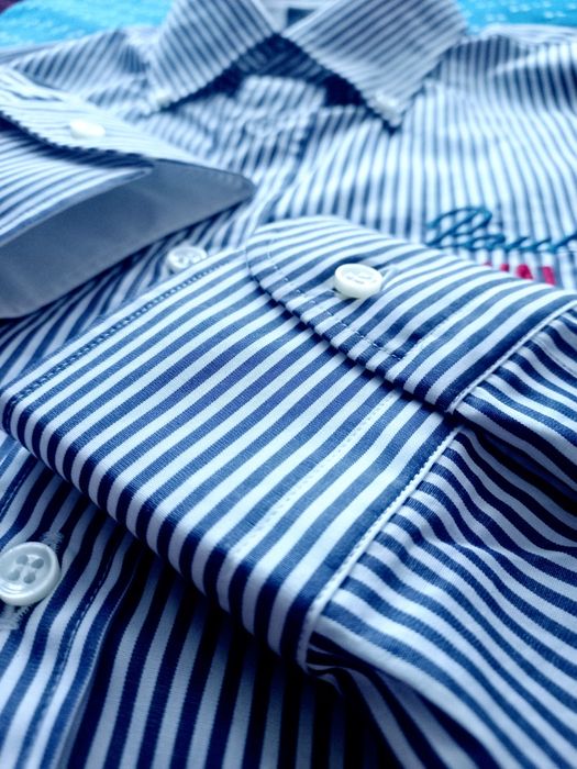 NOWA, pięknie wykończona męska koszula Paul & Shark rozmiar L/XL