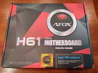 Материнская плата Intel LGA 1155 AFOX IH61-MA2-V3 DDR3 новая