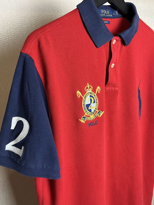 Ralph Lauren поло червоне