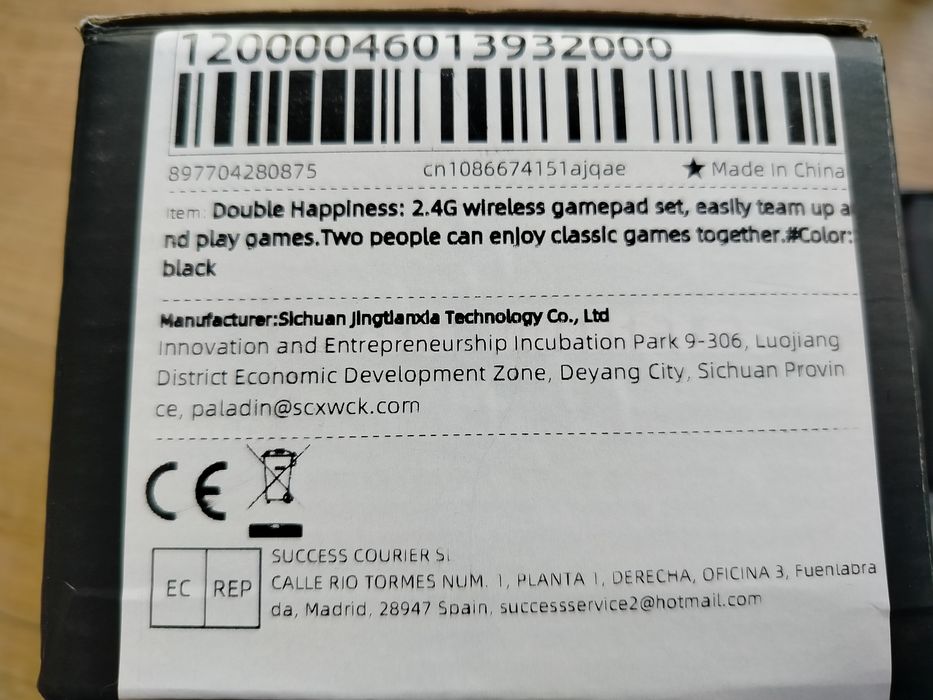 Game stick 2 pady retro konsola