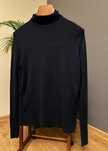 Oryginalny sweter z golfem Calvin Klein 100% wełna