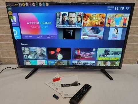 Мощный 4К телевизор Samsung SMART TV 32', Самсунг Корея + гарантия