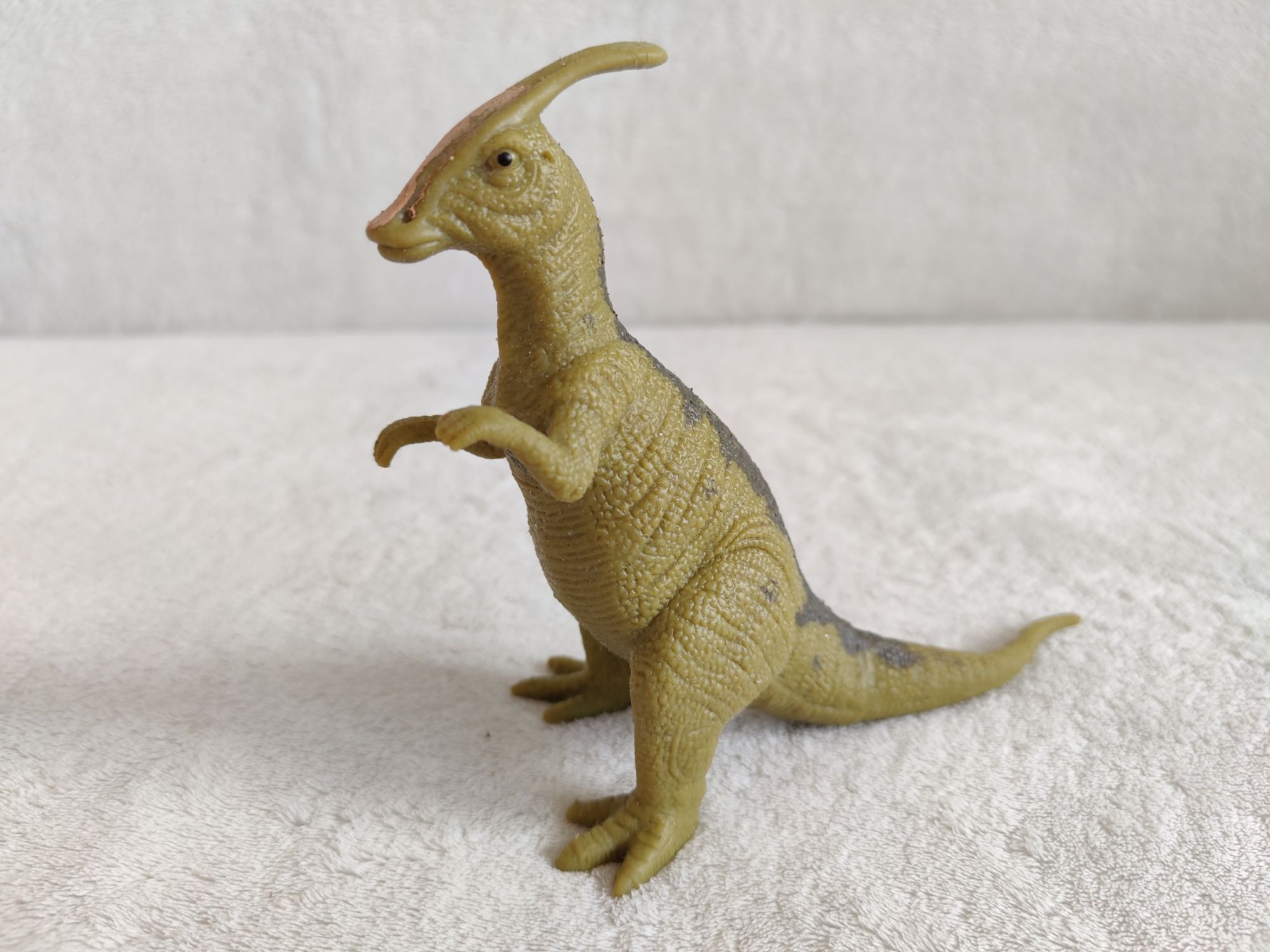 Miękki gumowy dinozaur Parazaurolof figurka zabawka