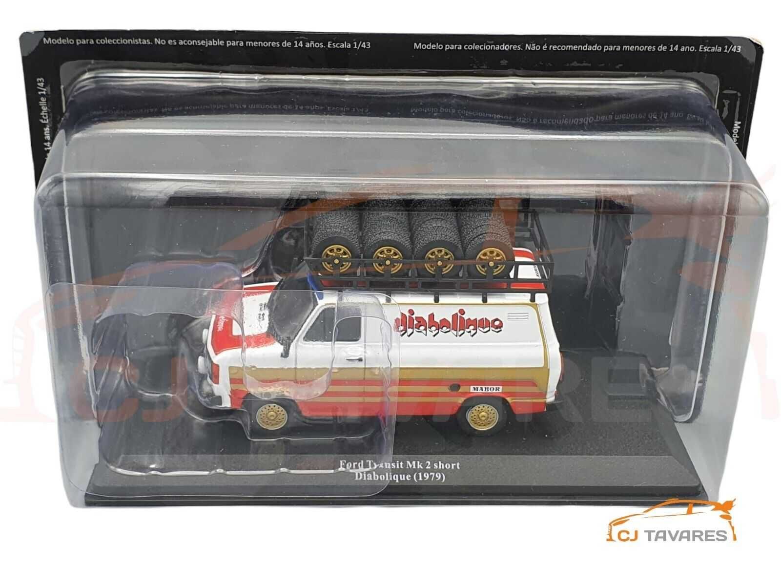 Altaya Ford Transit MK2  DIABOLIQUE 1979 1/43